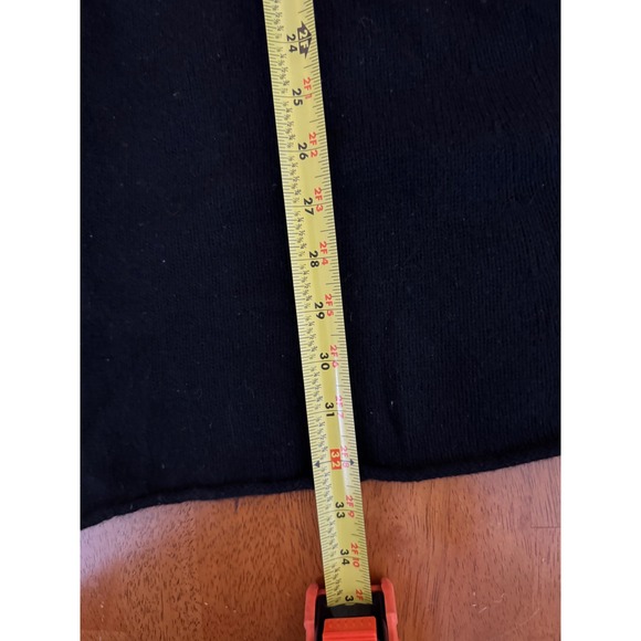 Eileen Fisher Women's Black Merino Wool Cashmere Blend Long Cardigan Size Small - Picture 8 of 8